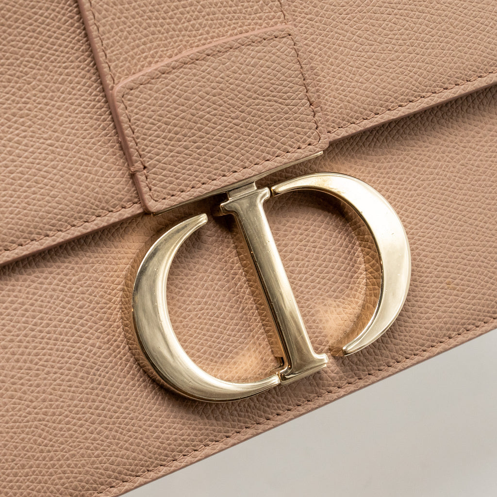 DIOR 30 MONTAIGNE CHAIN BAG CALFSKIN PINK LGHW