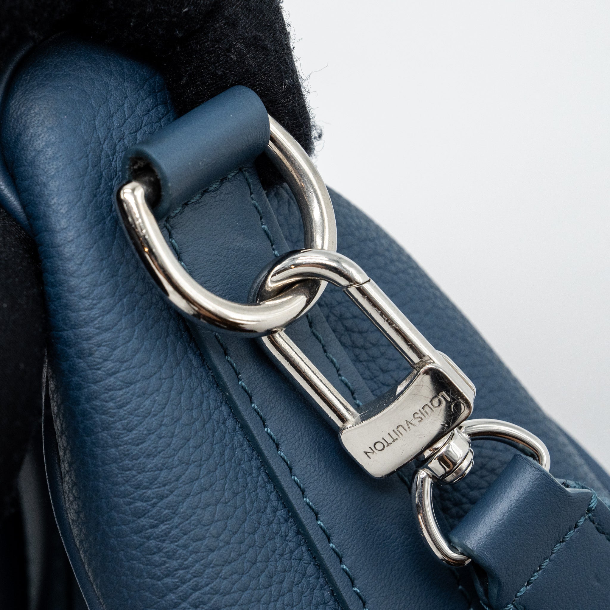 LOUIS VUITTON KEEPALL XS CALFSKIN BLUE SHW (NEW VERSION)