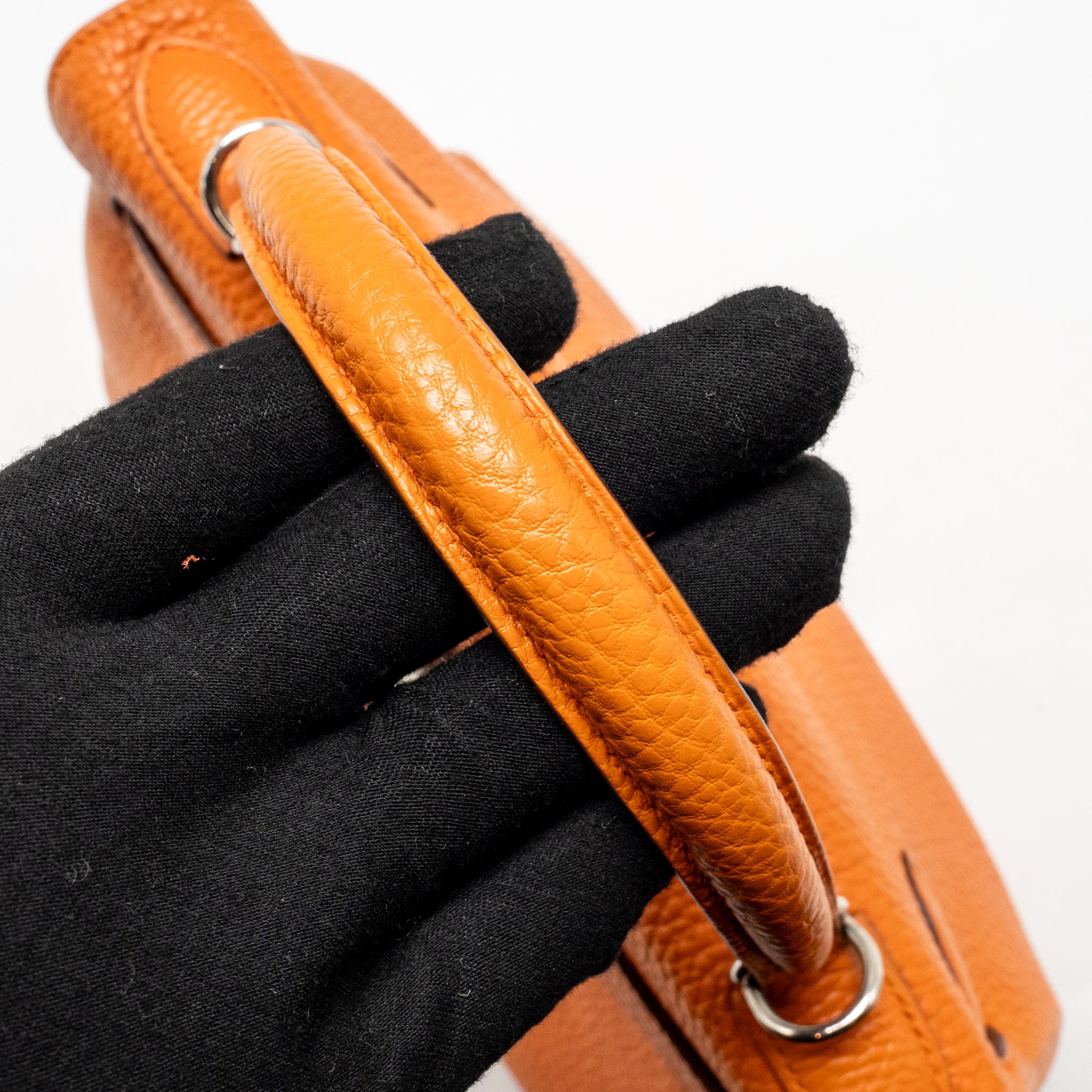 HERMES KELLY 28 CLEMENCE ORANGE SHW