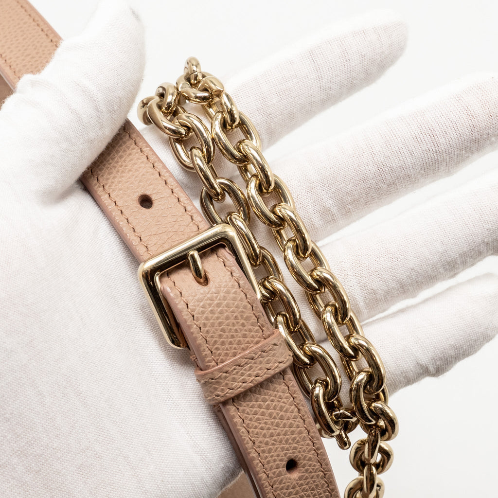 DIOR 30 MONTAIGNE CHAIN BAG CALFSKIN PINK LGHW