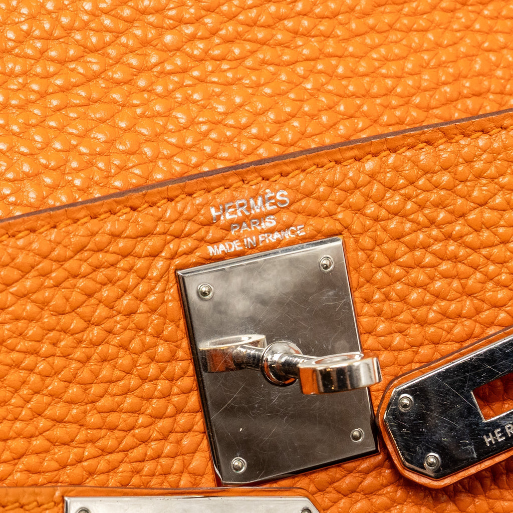 HERMES KELLY 28 CLEMENCE ORANGE SHW