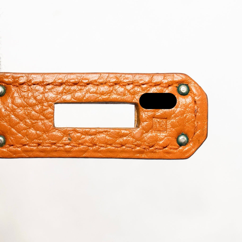 HERMES KELLY 28 CLEMENCE ORANGE SHW