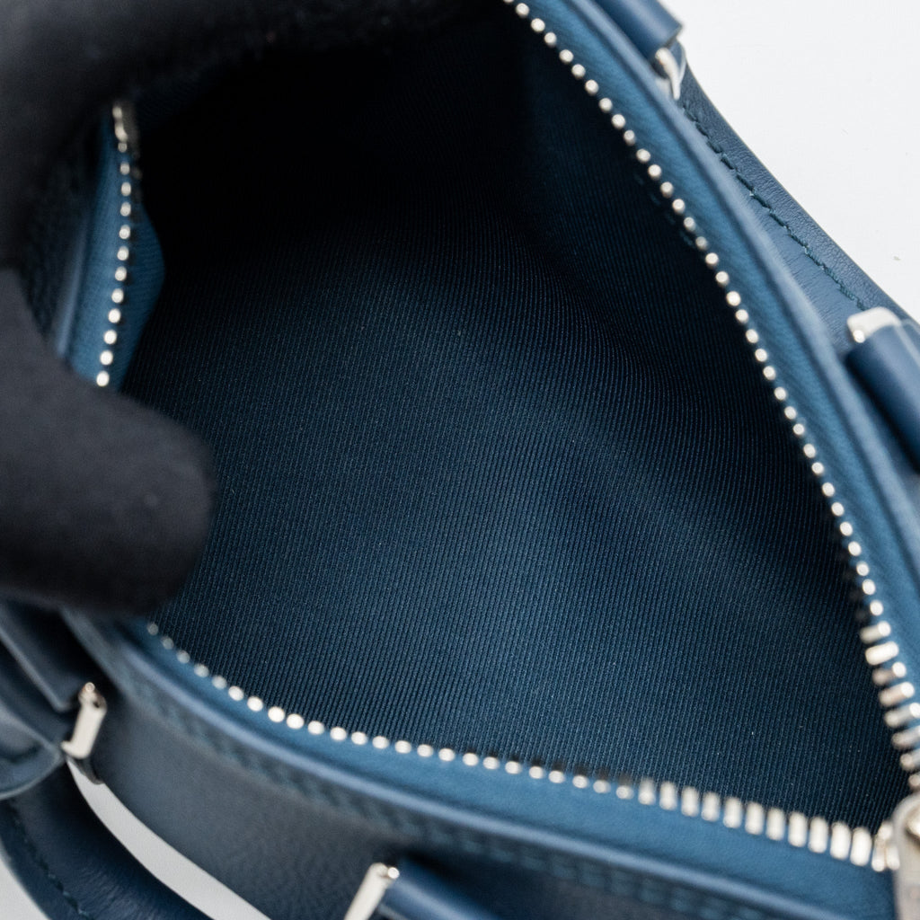 LOUIS VUITTON KEEPALL XS CALFSKIN BLUE SHW (NEW VERSION)