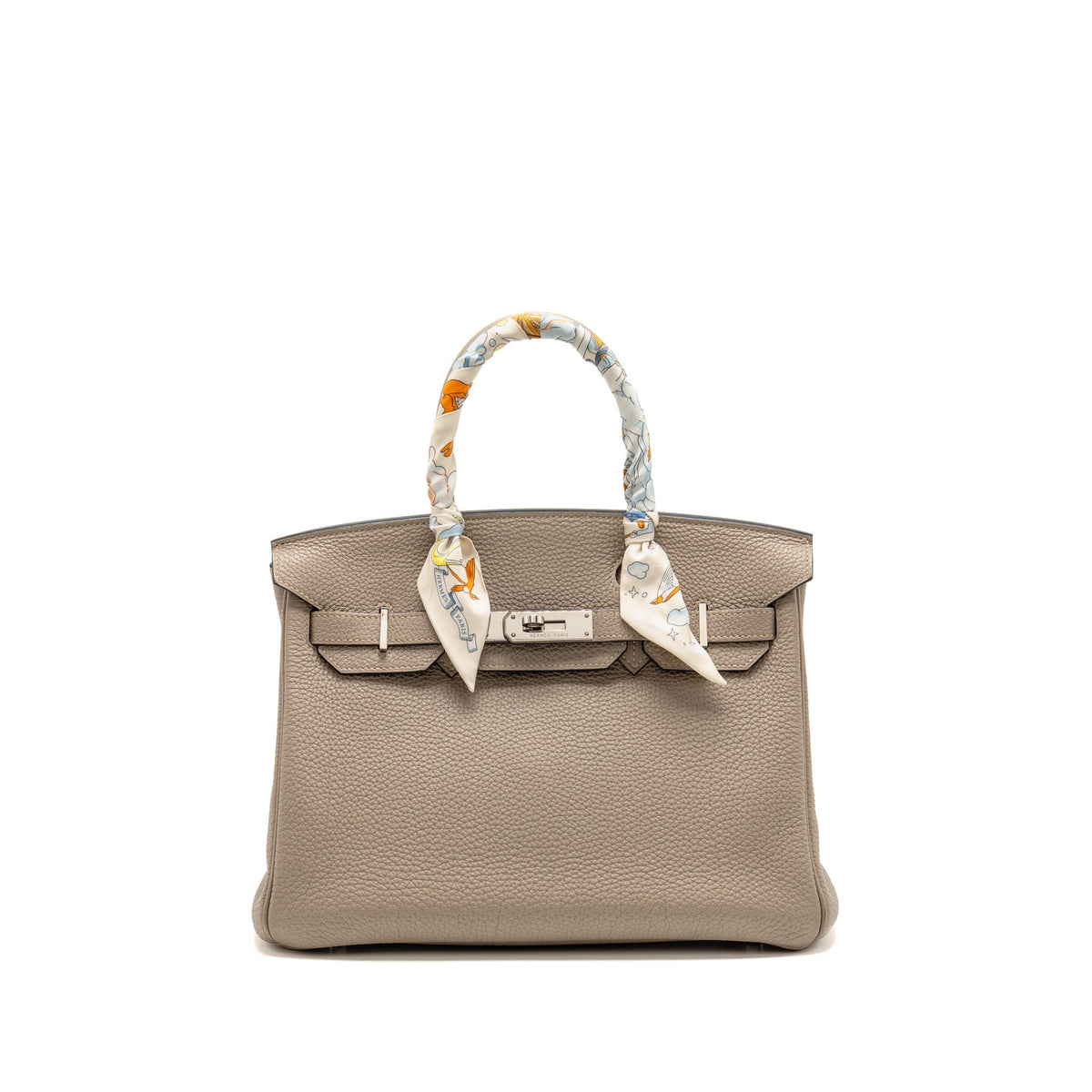 Hermes Birkin 30 Togo Gris Tourterelle SHW