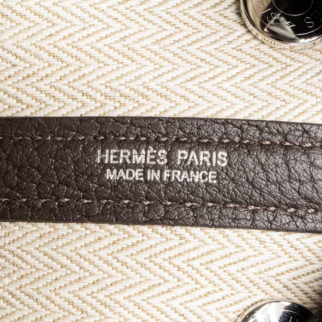 HERMES NEO GARDEN PARTY 23 NEGONDA BAI/BRUN SHW