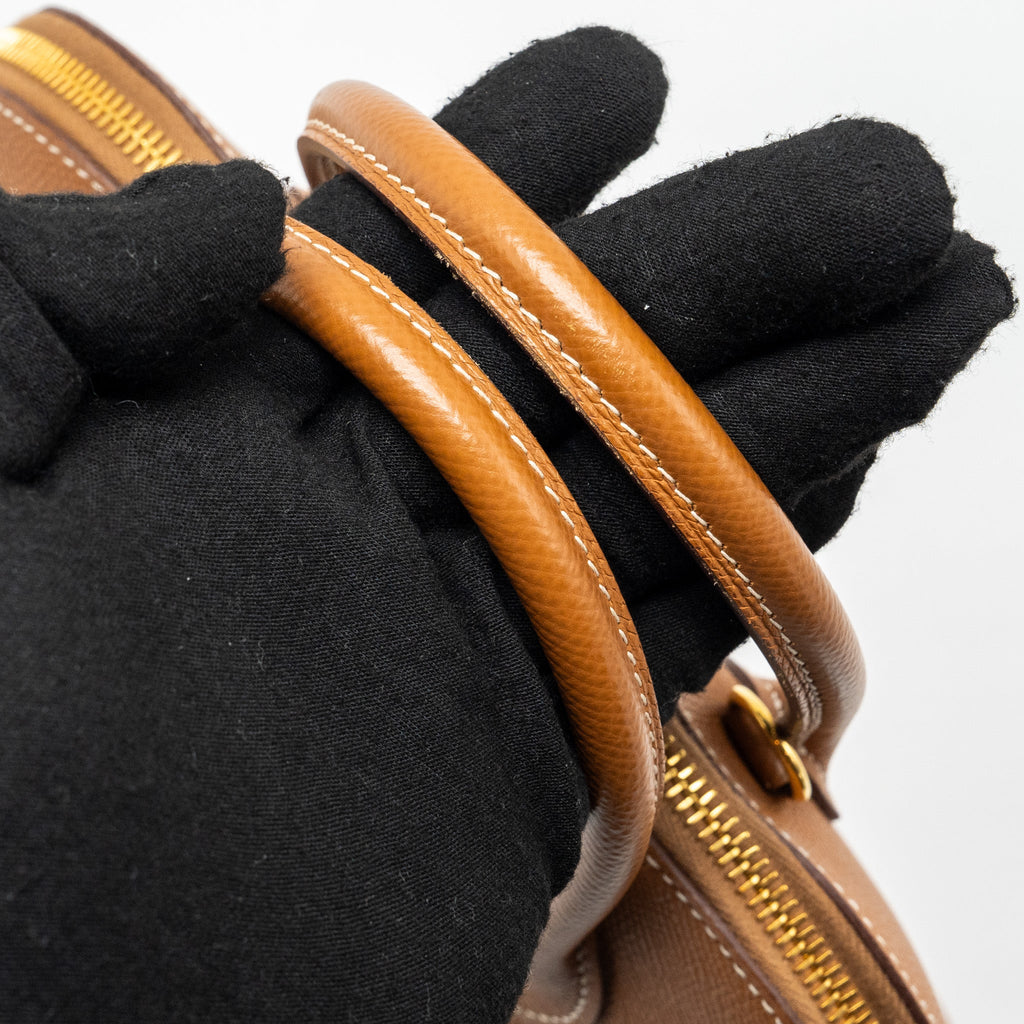 HERMES BOLIDE 1923 25 EPSOM GOLD GHW