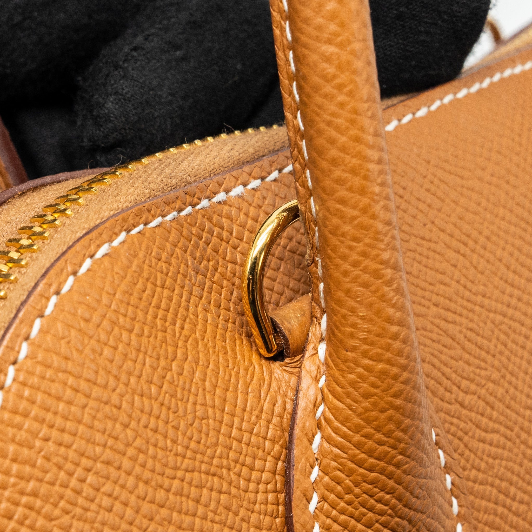 HERMES BOLIDE 1923 25 EPSOM GOLD GHW