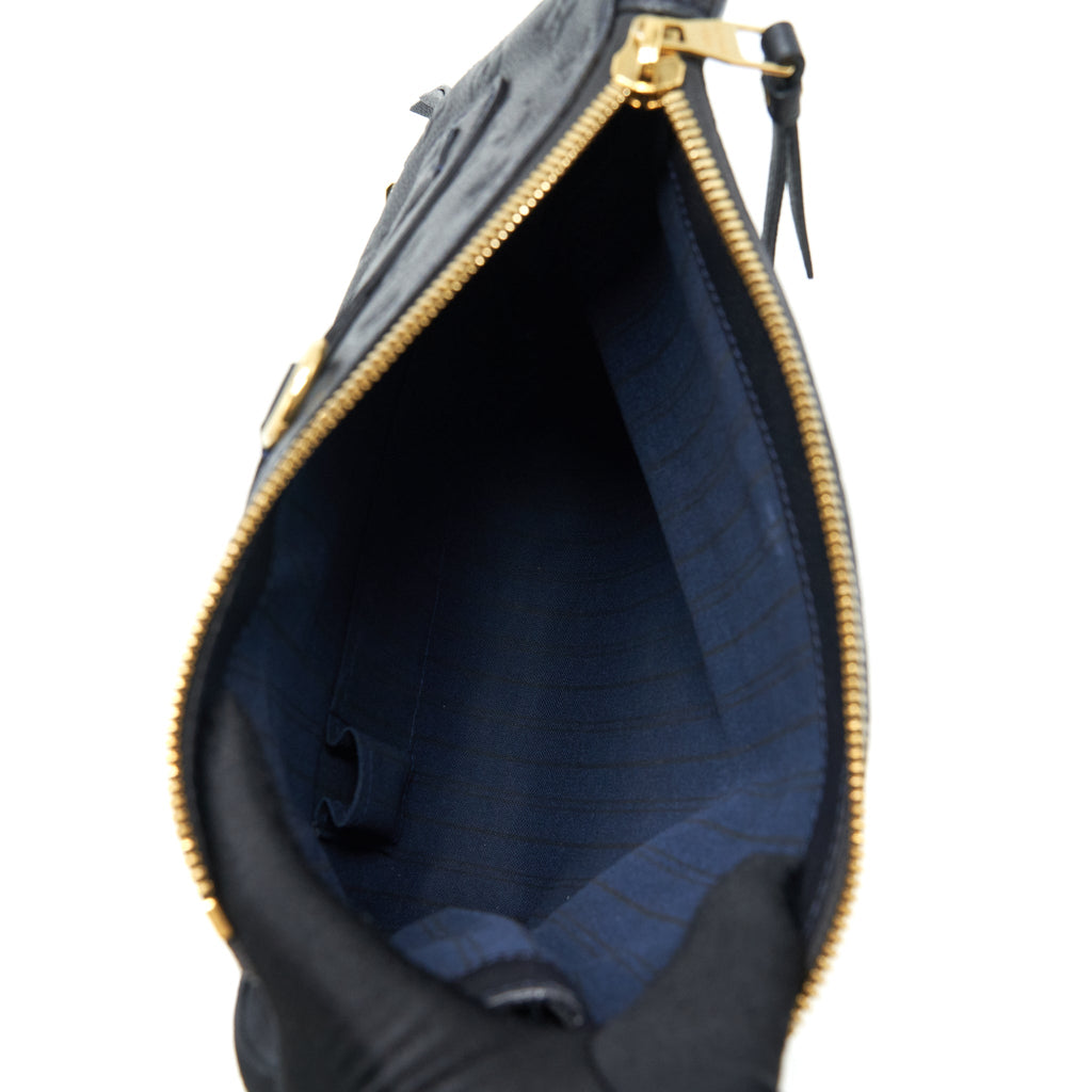 LOUIS VUITTON PETILLANCE MONOGRAM EMPREINTE BLACK GHW