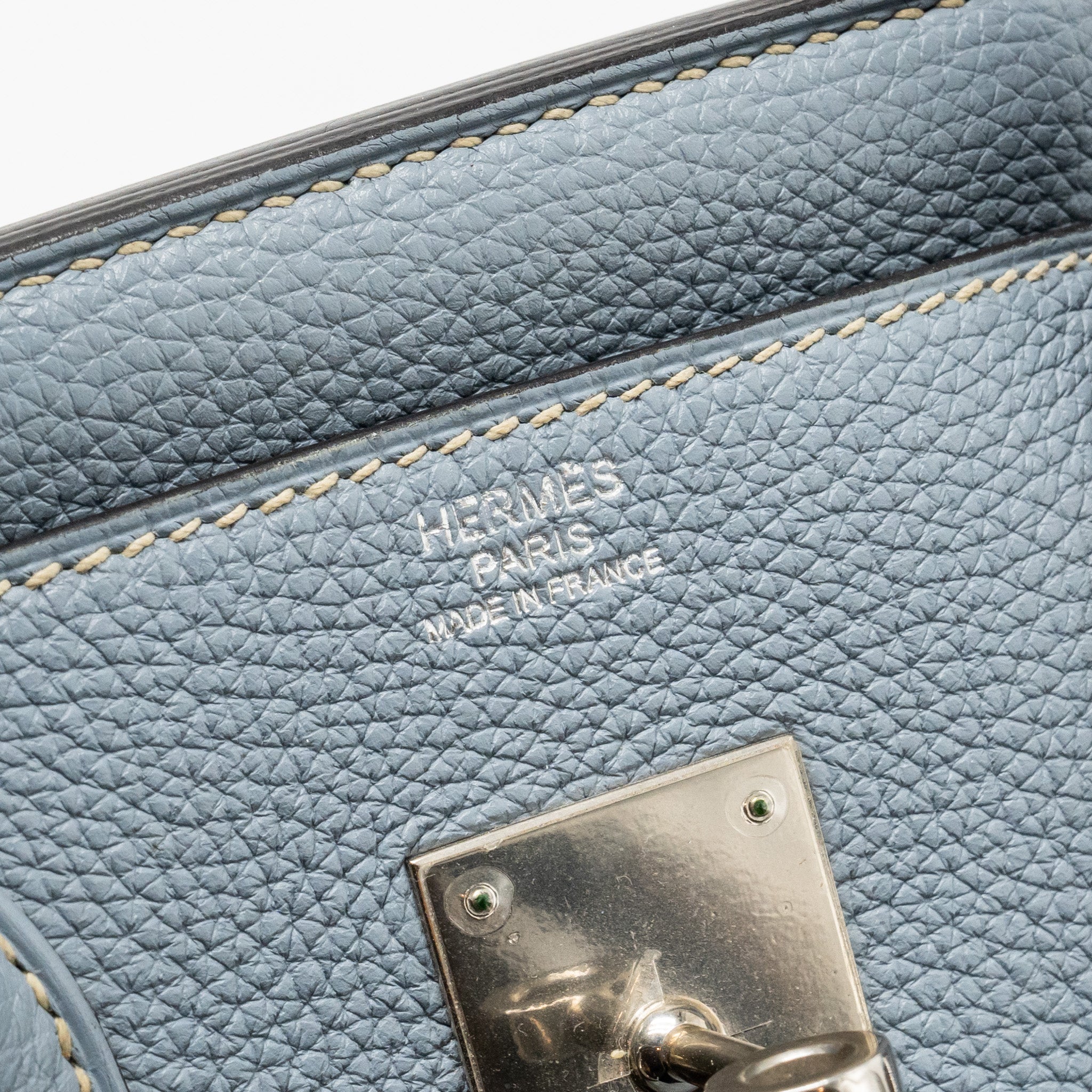 HERMES BIRKIN 30 TOGO BLUE LIN SHW