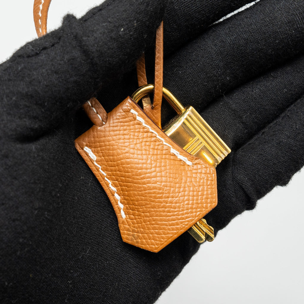 HERMES BOLIDE 1923 25 EPSOM GOLD GHW