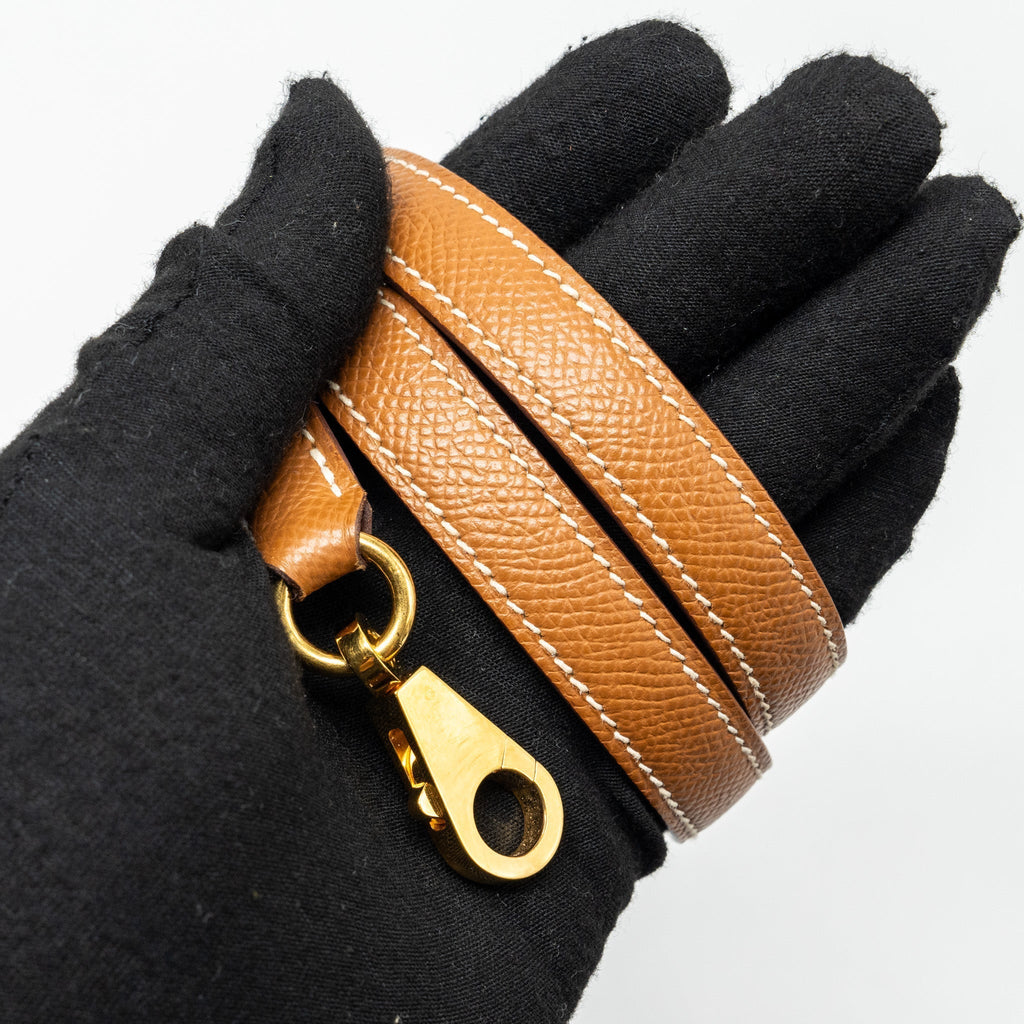 HERMES BOLIDE 1923 25 EPSOM GOLD GHW