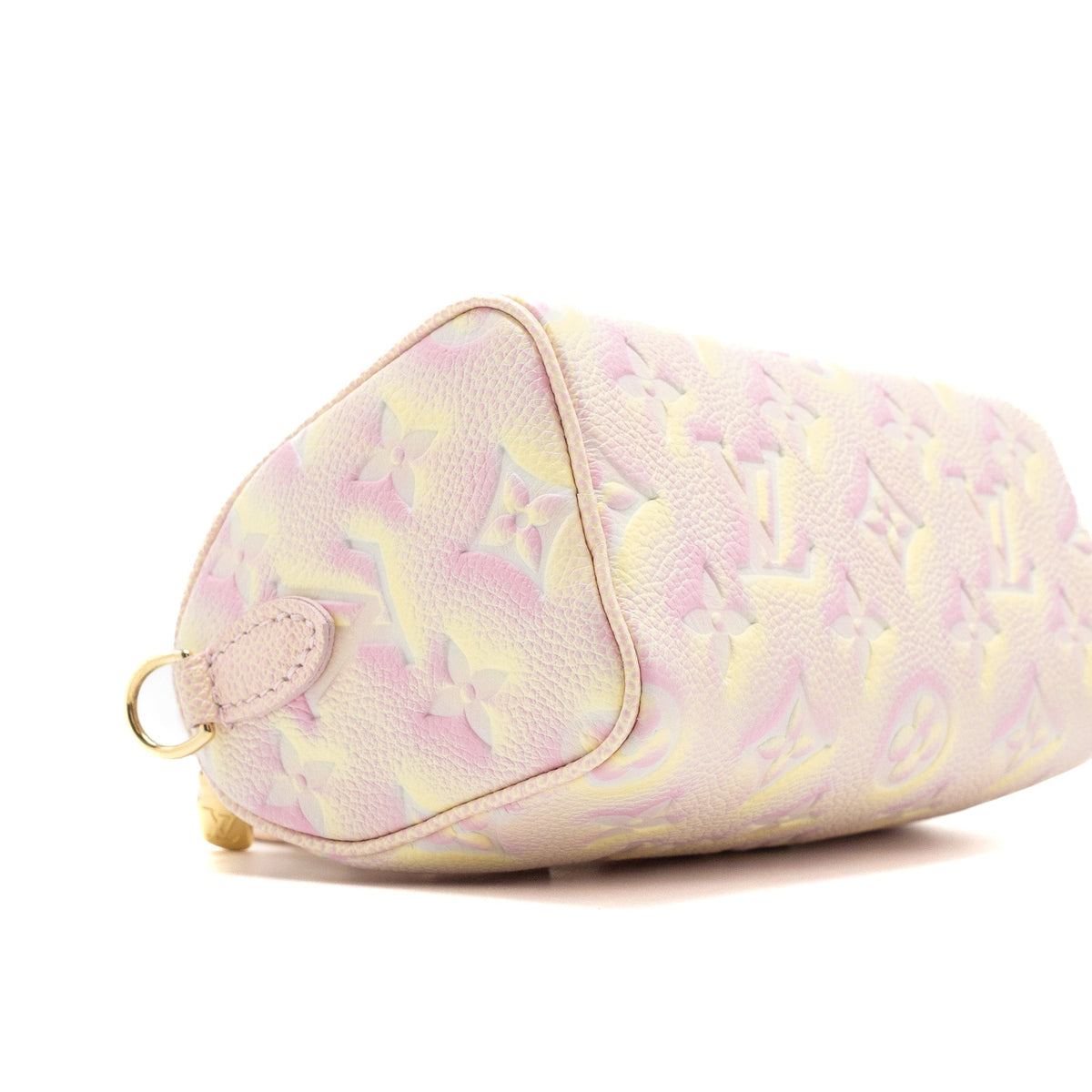 LOUIS VUITTON NANO SPEEDY MONOGRAM EMPREINTE PINK/MULTICOLOUR GHW (NEW VERSION)