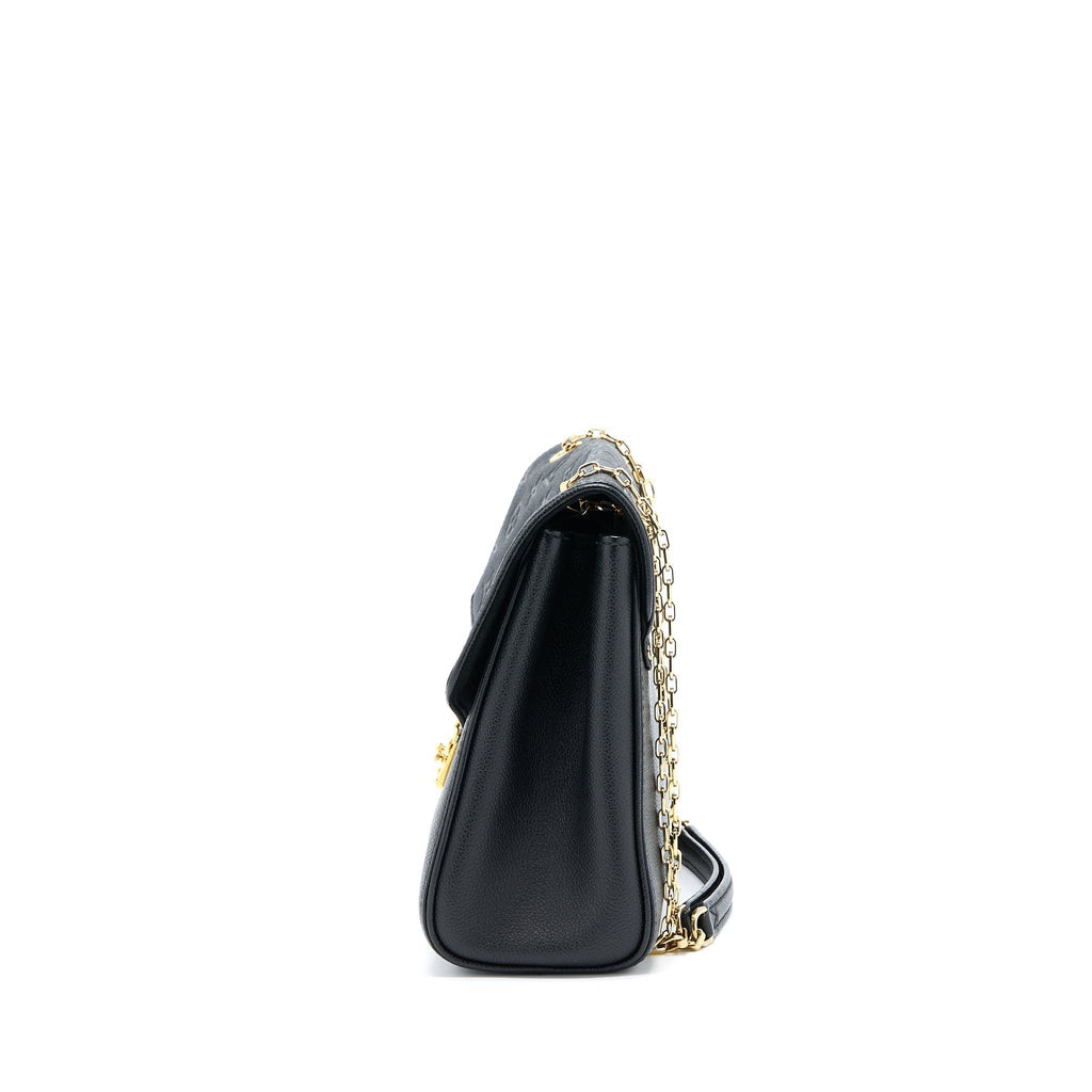 LOUIS VUITTON SAINT GERMAIN CHAIN EMPREINTE BLACK GHW