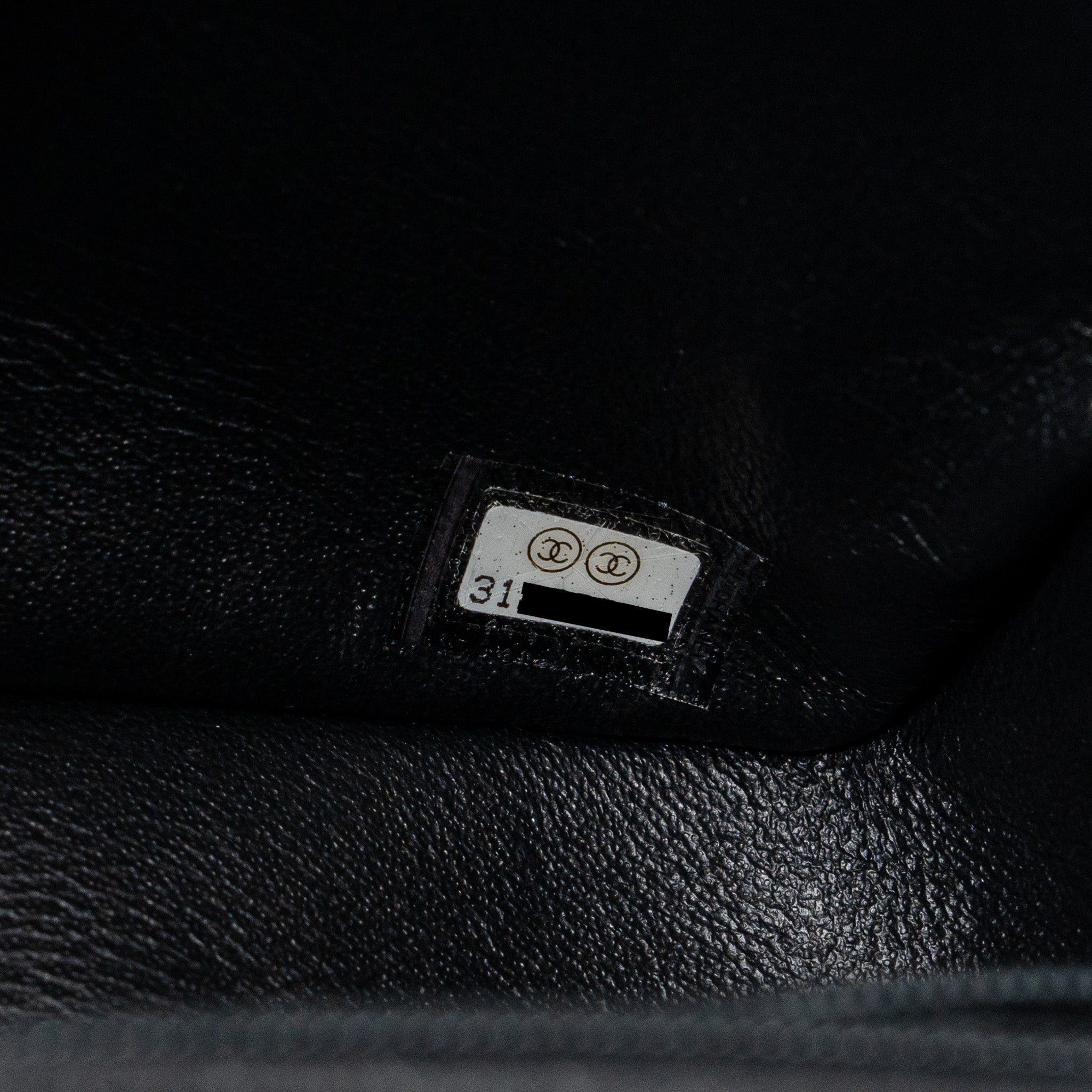 CHANEL TOP HANDLE MINI RECTANGULAR FLAP BAG CAVIAR BLACK GHW