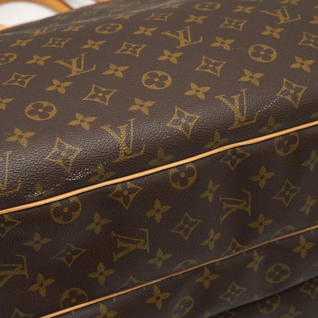 LOUIS VUITTON VINTAGE LUGGAGE BAG WITH STRAP MONOGRAM CANVAS YEAR 1997