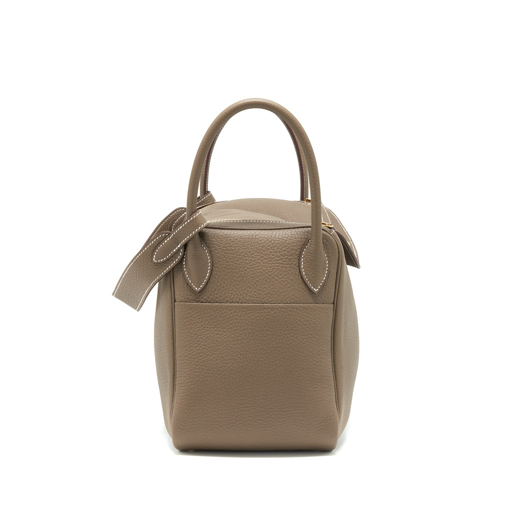 Hermes Lindy 30 Etoupe GHW