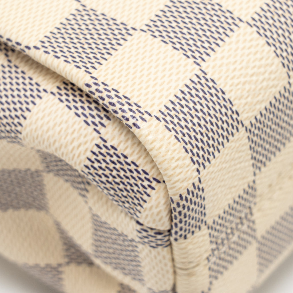 LOUIS VUITTON CROISETTE DAMIER AZUR CANVAS GHW