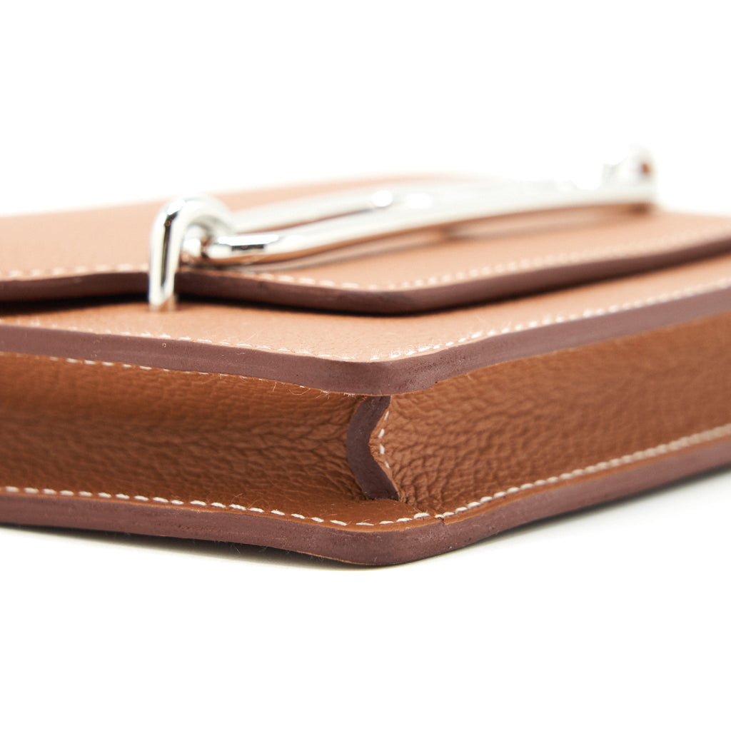 Hermes Roulis Slim Evercolor Gold SHW