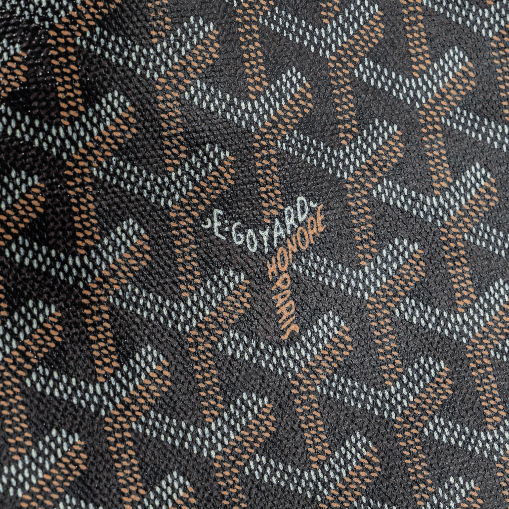 GOYARD ARTOIS PM TOTE BAG CANVAS/ LEATHER BLACK SHW