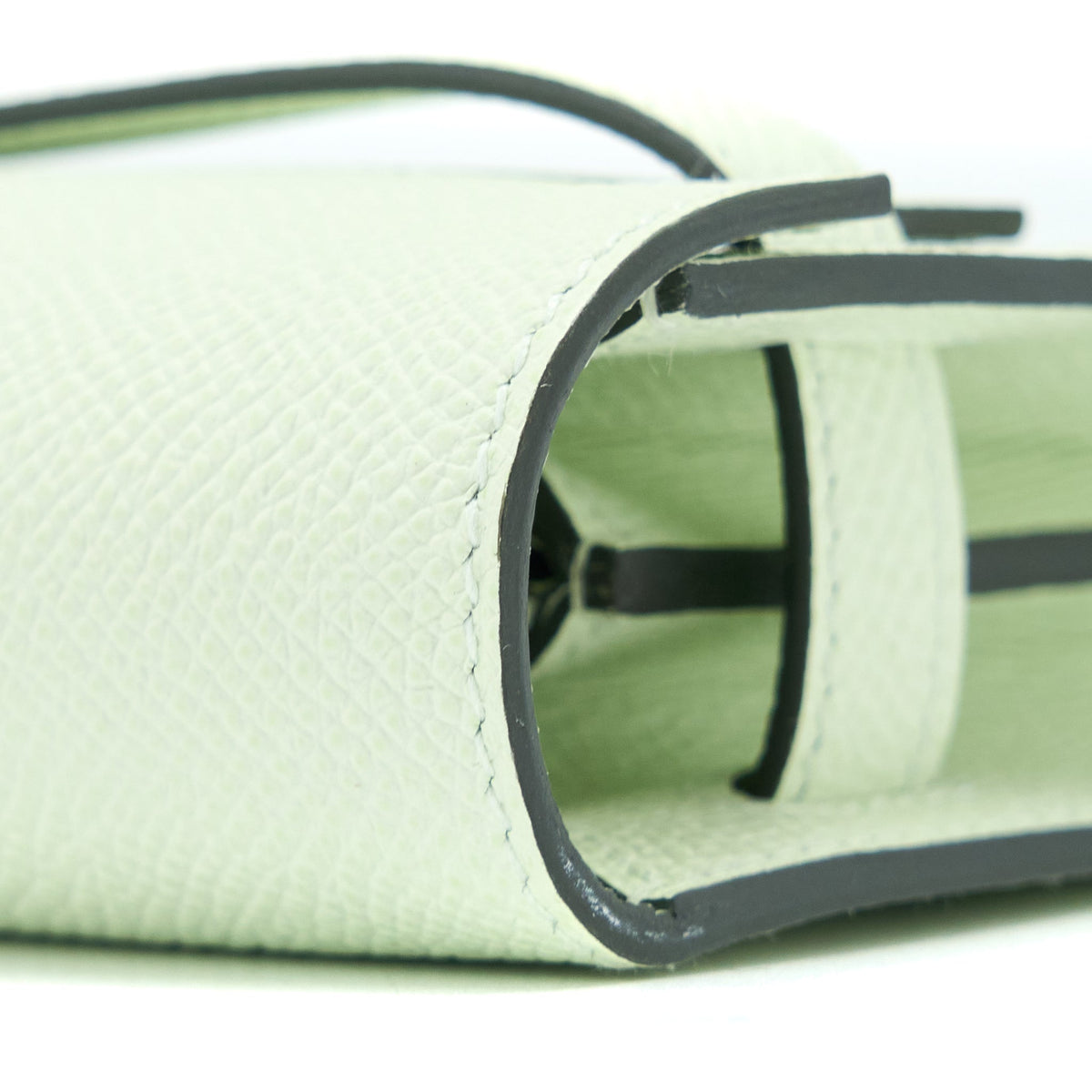 Hermes Kelly To Go Epsom Vert Fizz SHW