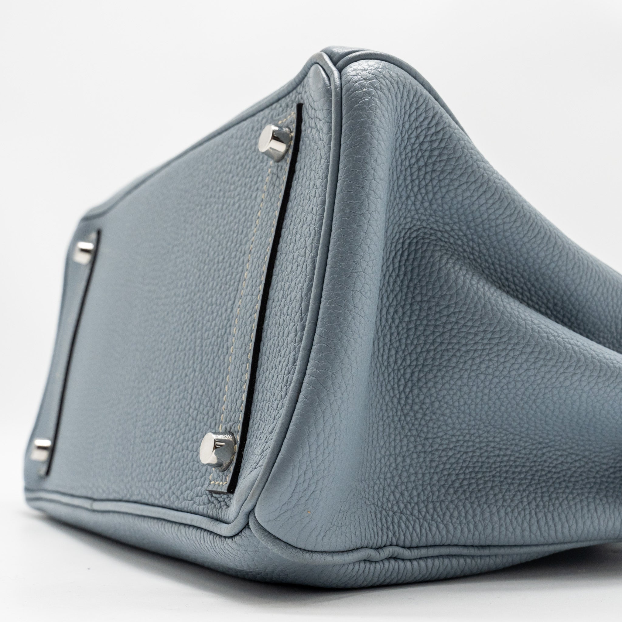 HERMES BIRKIN 30 TOGO BLUE LIN SHW