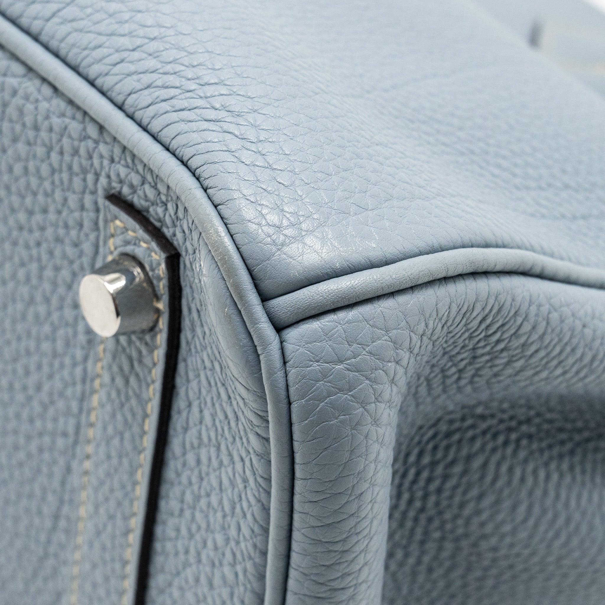 HERMES BIRKIN 30 TOGO BLUE LIN SHW