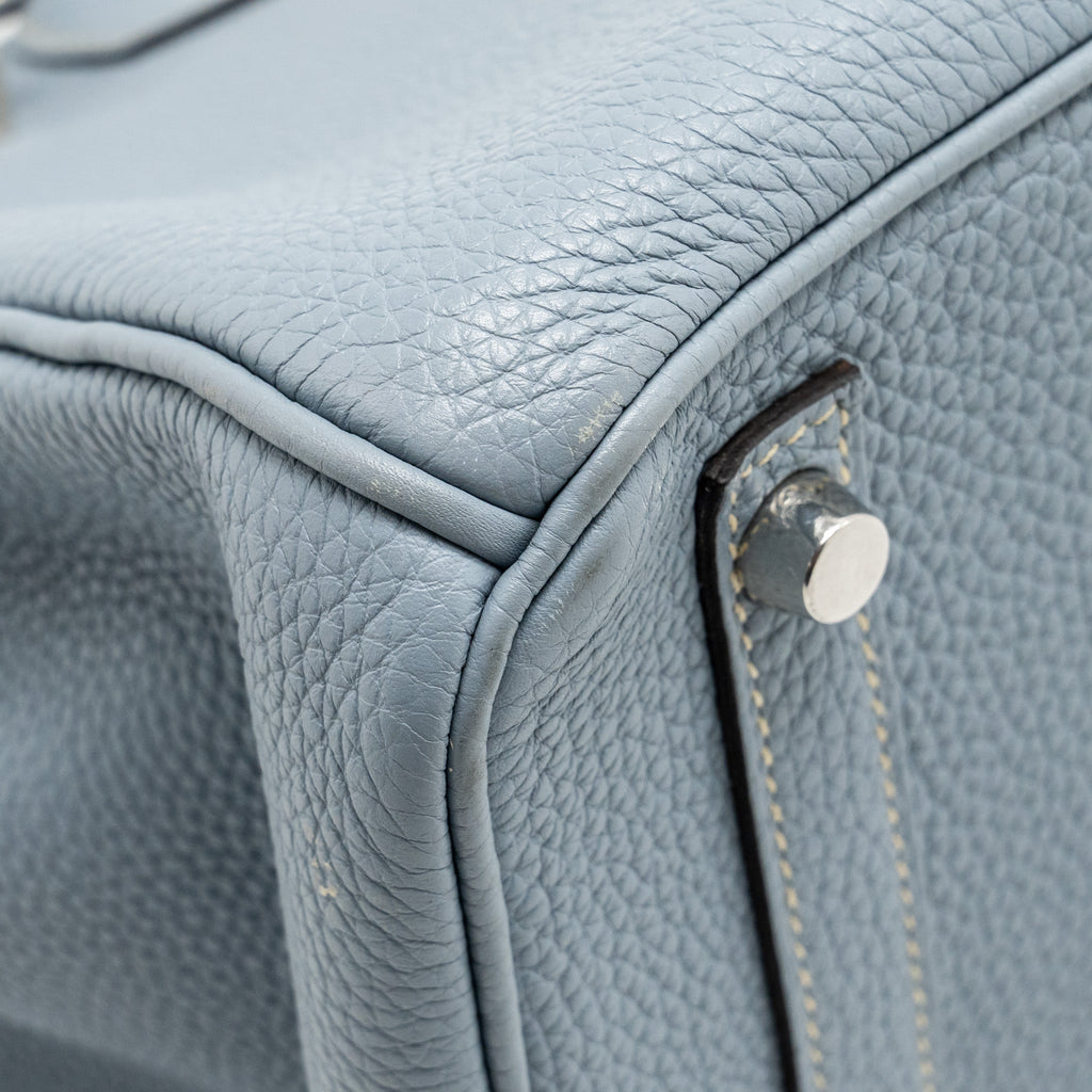 HERMES BIRKIN 30 TOGO BLUE LIN SHW