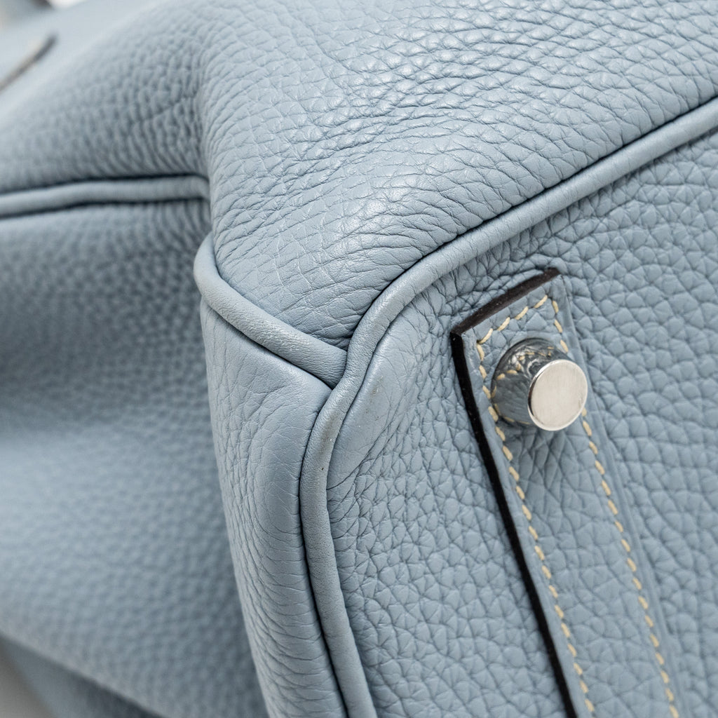 HERMES BIRKIN 30 TOGO BLUE LIN SHW