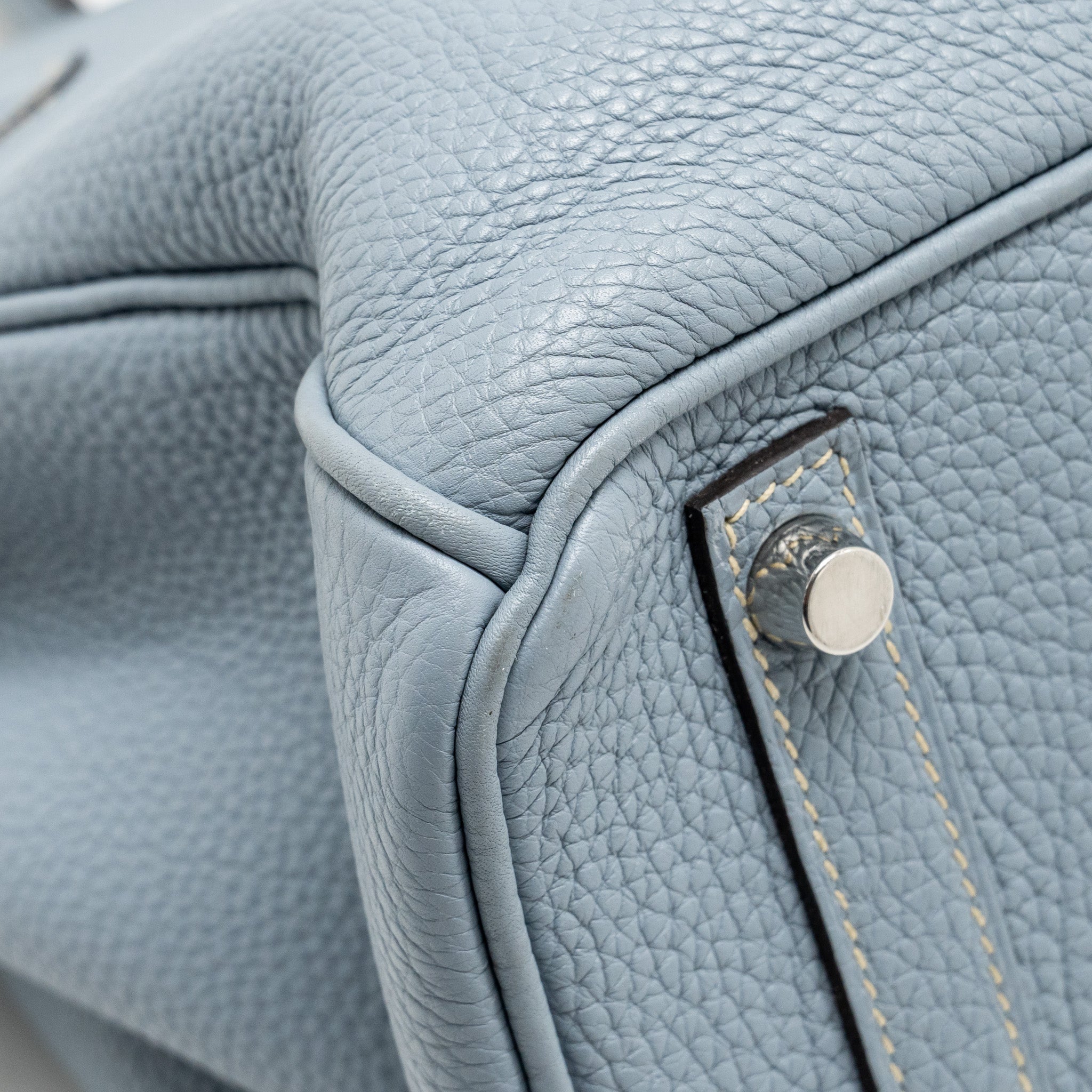 HERMES BIRKIN 30 TOGO BLUE LIN SHW