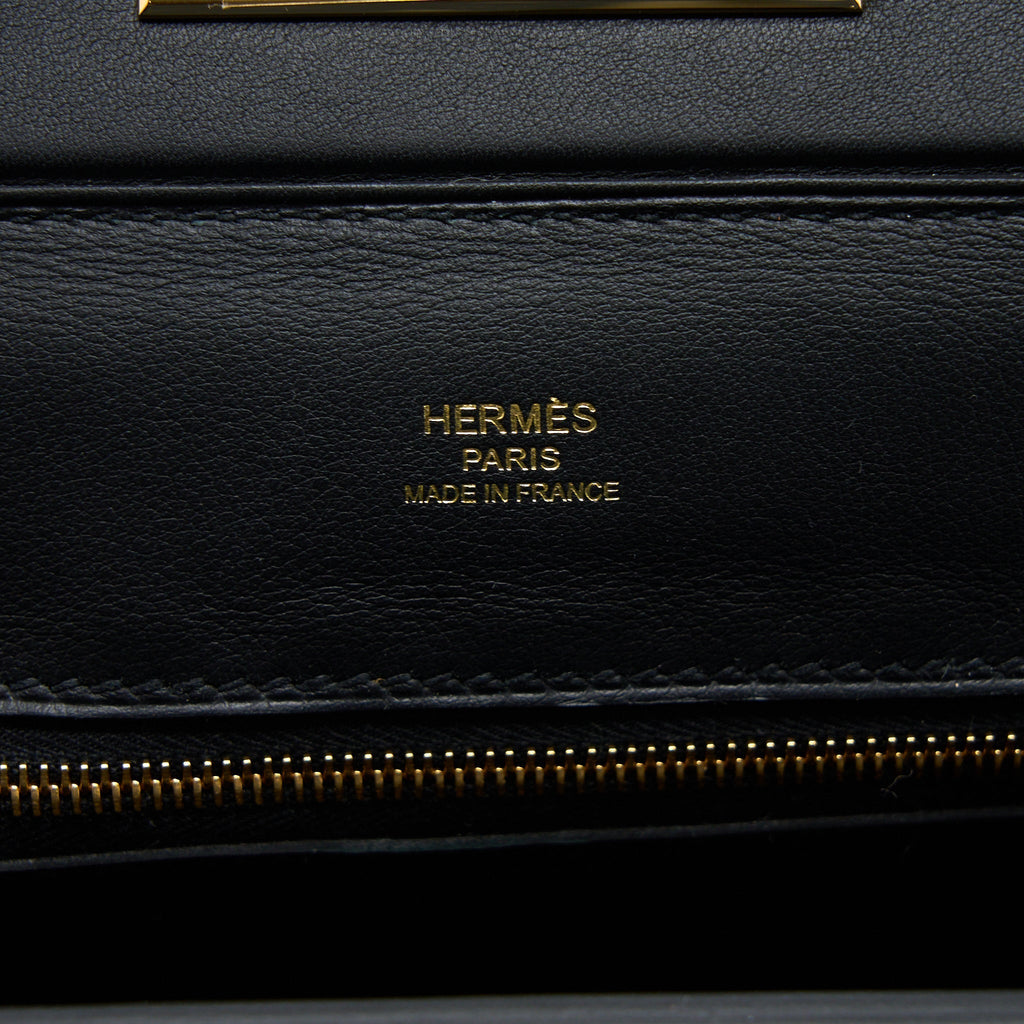 HERMES MINI 24/24 2424-21 BAG SWIFT/VOLUPTO BLACK GHW