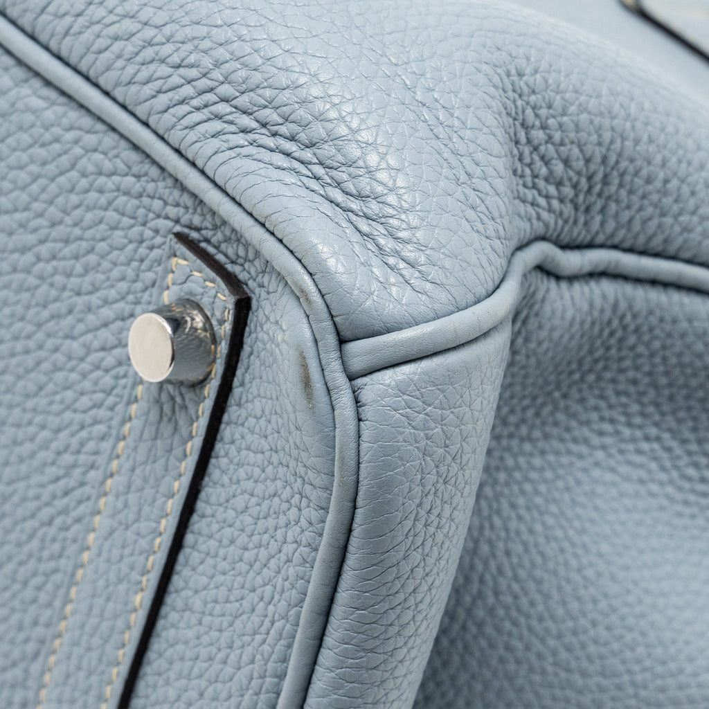 HERMES BIRKIN 30 TOGO BLUE LIN SHW