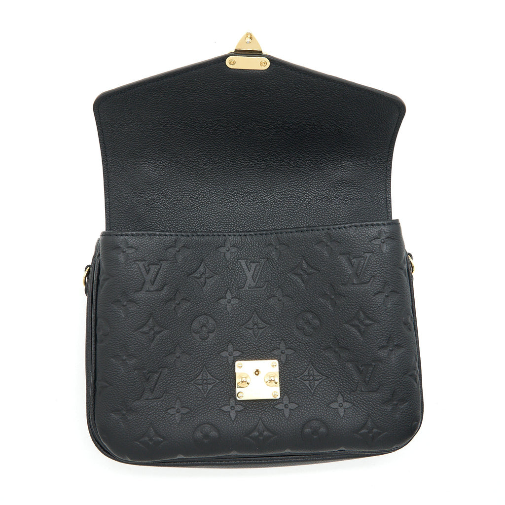 LOUIS VUITTON METIS POCHETTE MONOGRAM EMPREINTE BLACK GHW