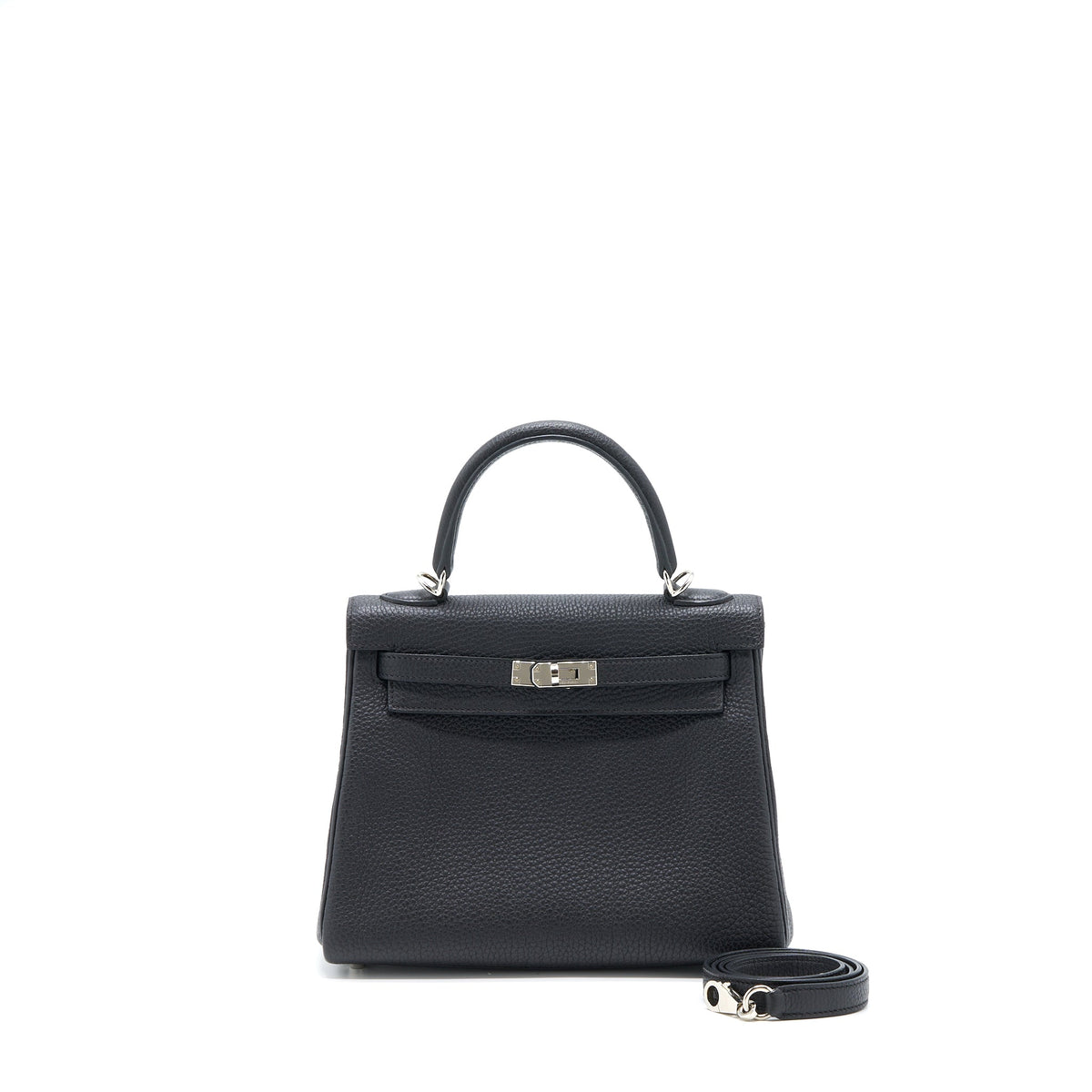 Hermes Kelly 25 Togo Black SHW