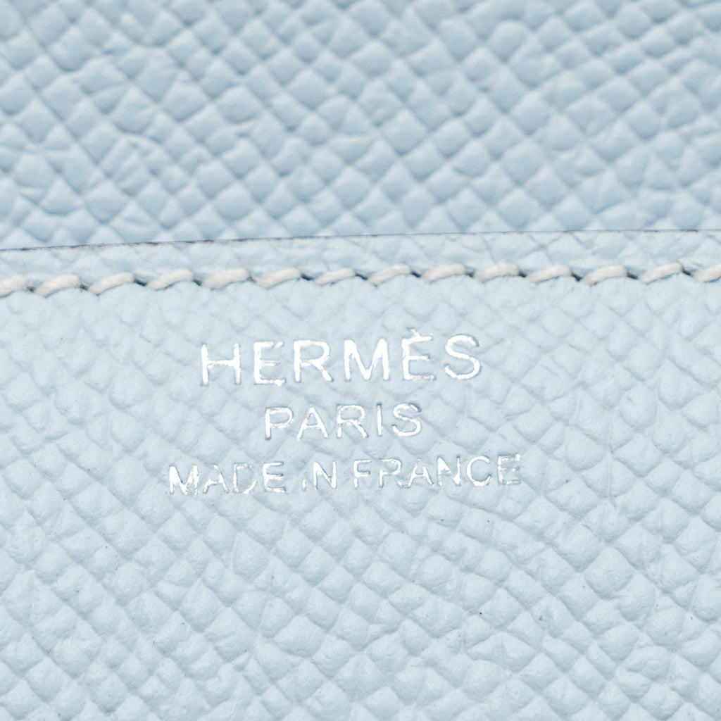 HERMES BIRKIN 25 EPSOM BLUE BRUME SHW