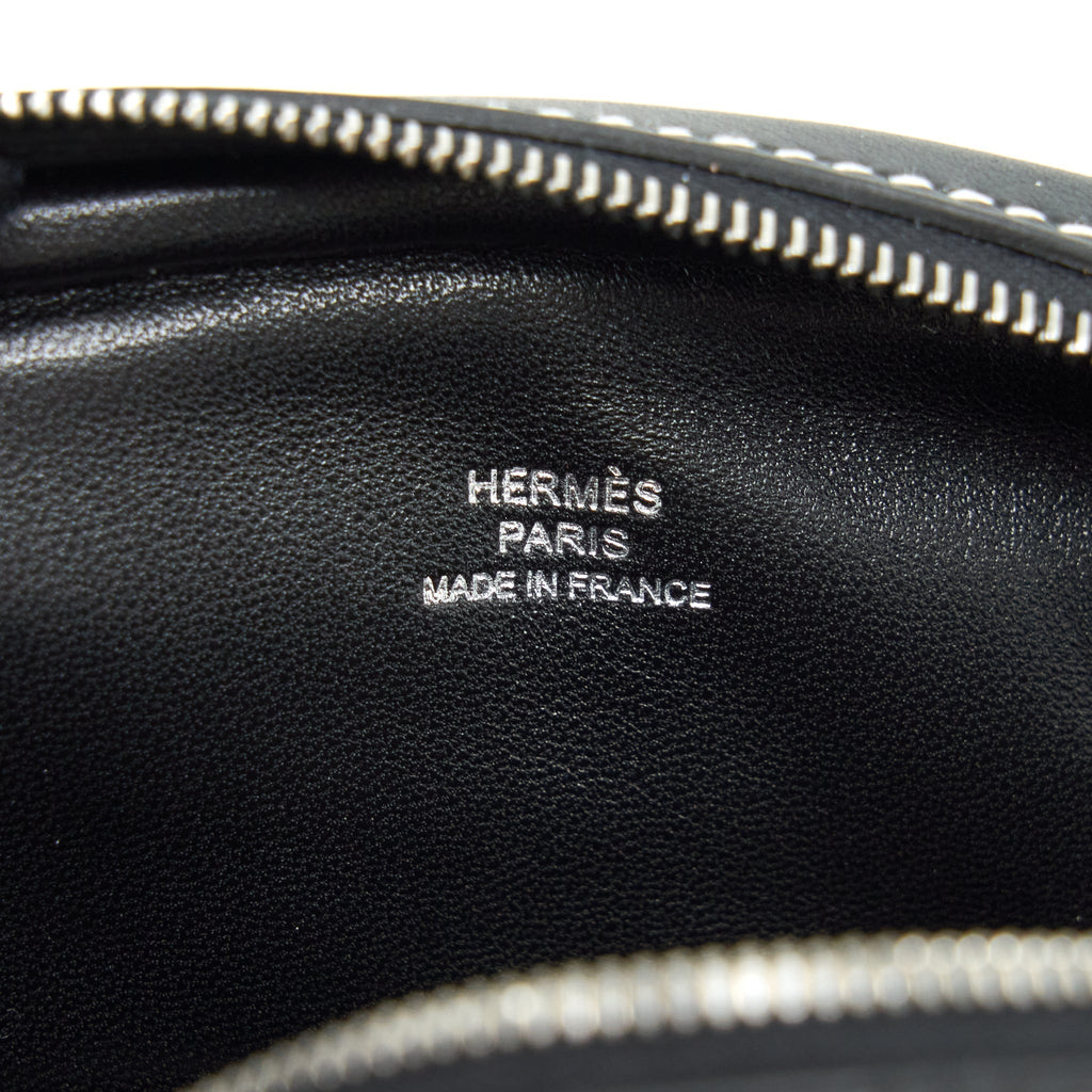 HERMES IN THE LOOP BELT BAG SWIFT BLACK SHW