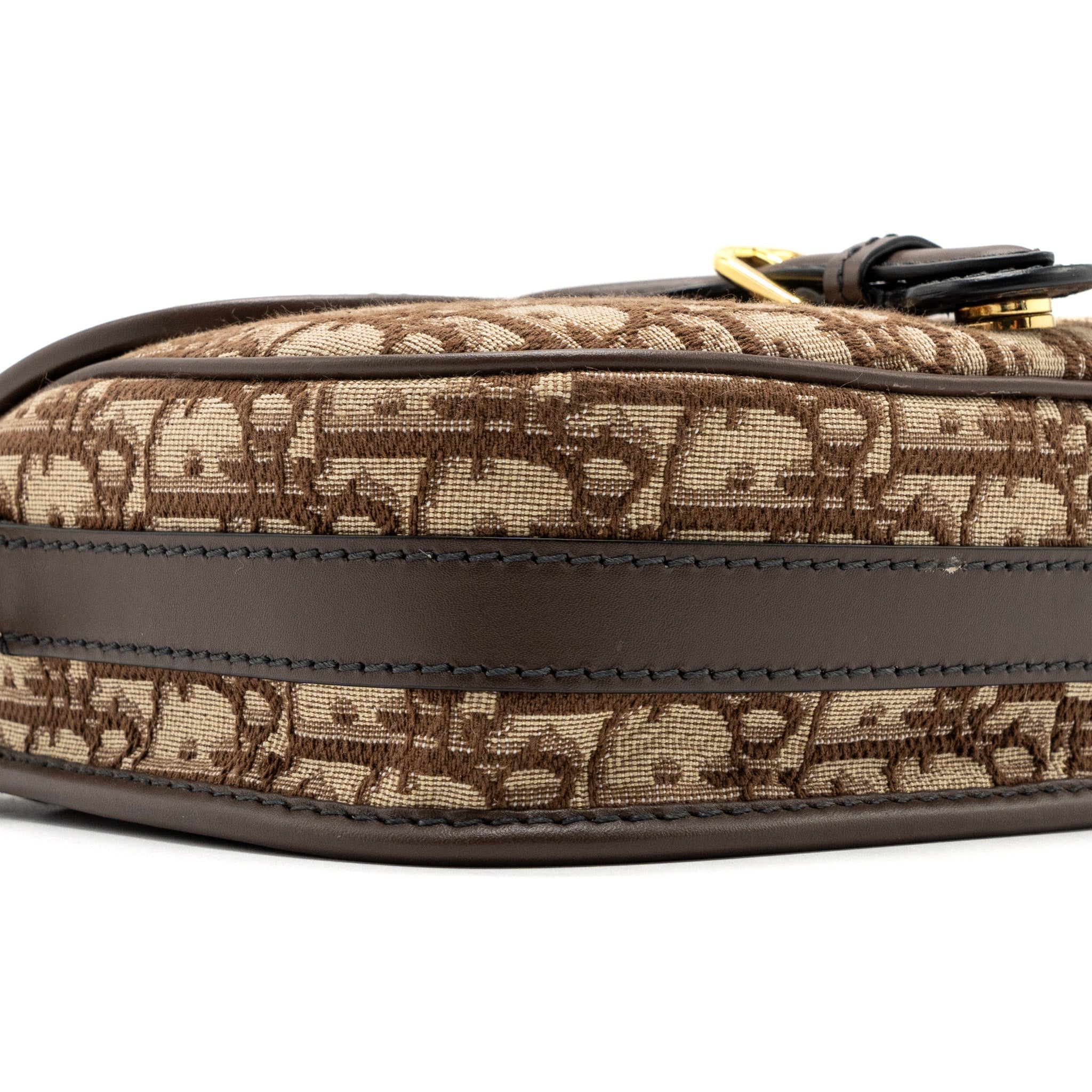 DIOR MEDIUM BOBBY BAG BROWN DIOR OBLIQUE JACQUARD GHW