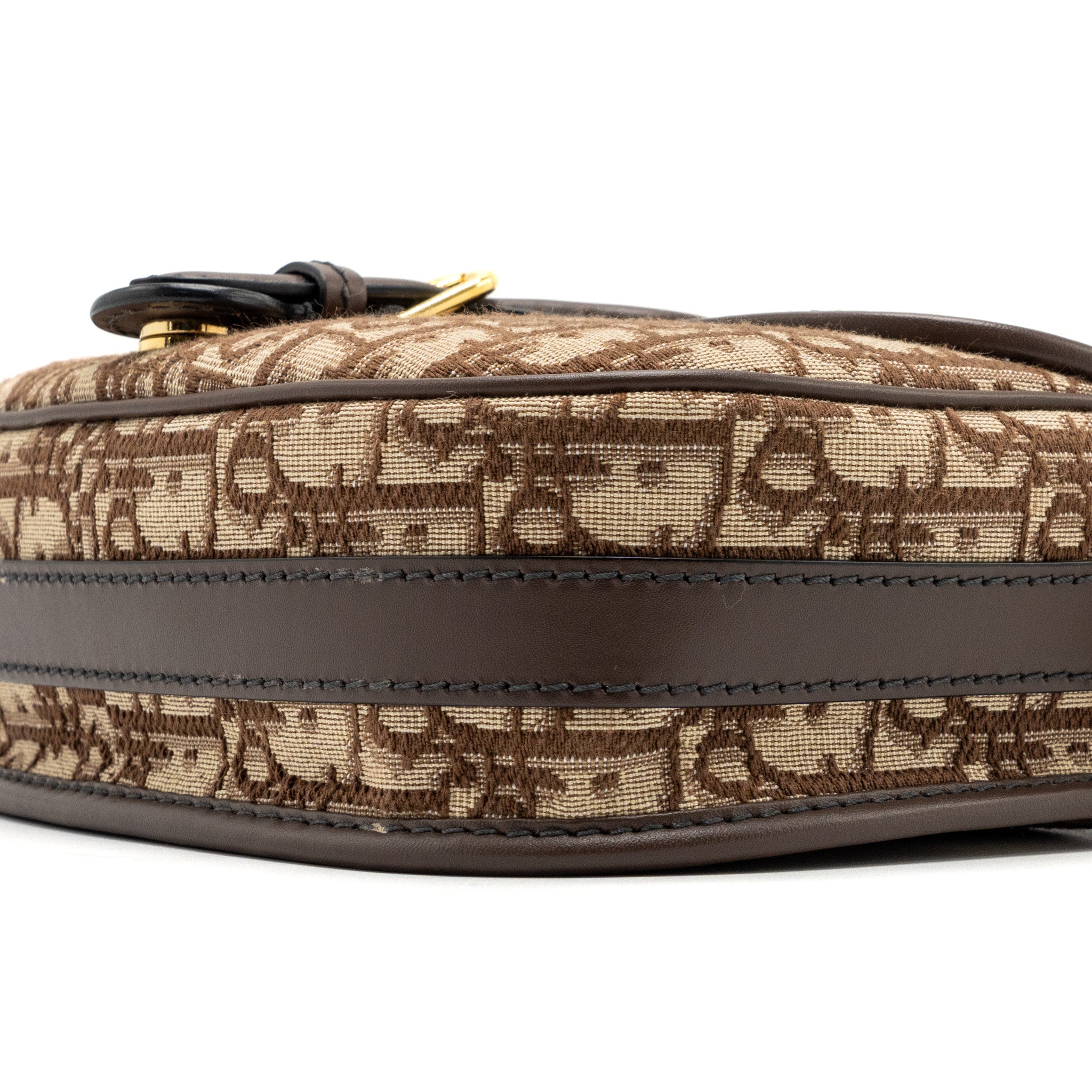 DIOR MEDIUM BOBBY BAG BROWN DIOR OBLIQUE JACQUARD GHW