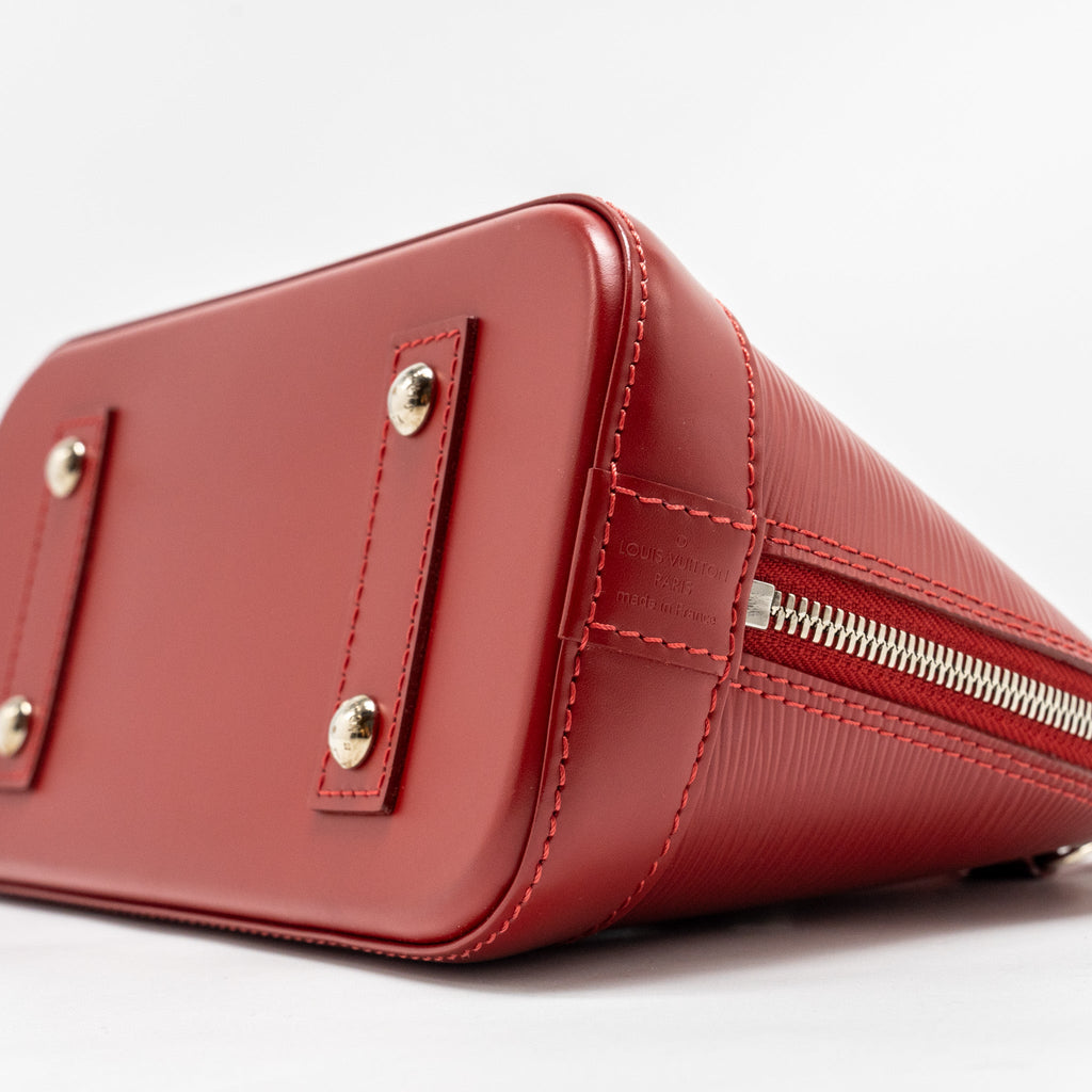 LOUIS VUITTON ALMA BB EPI RED SHW