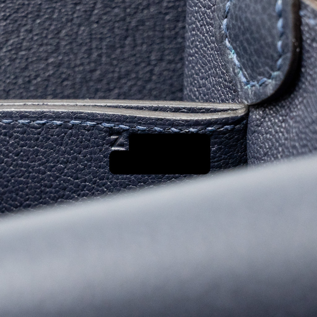 HERMES MINI ROULIS EVERCOLOR BLUE NUIT GHW
