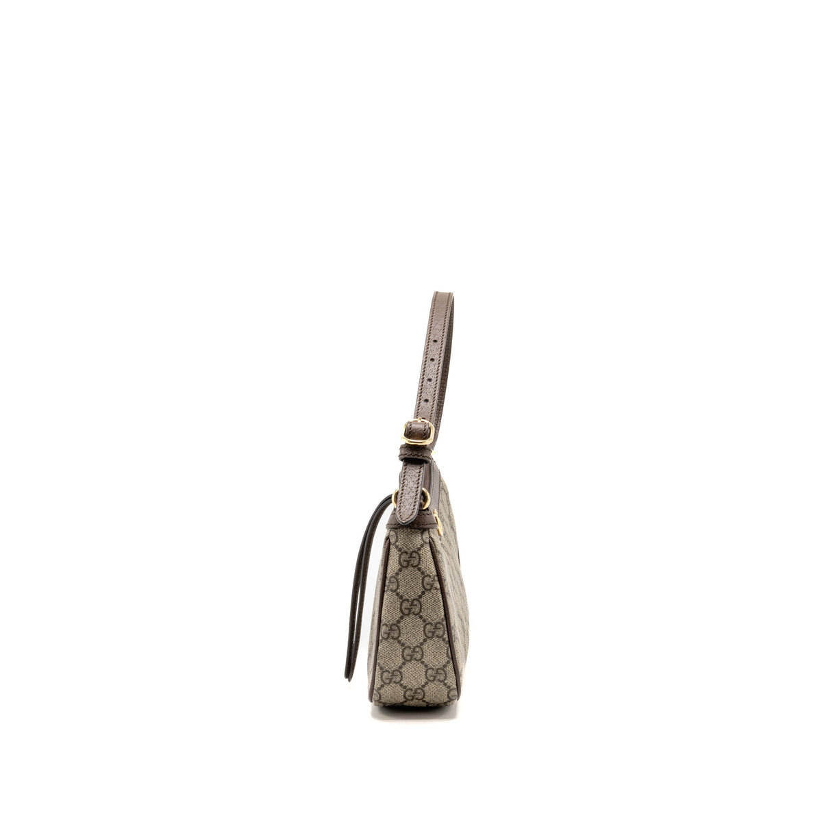Gucci Ophidia Small Shoulder Bag GG Supreme Canvas Beige/Dark Brown GHW