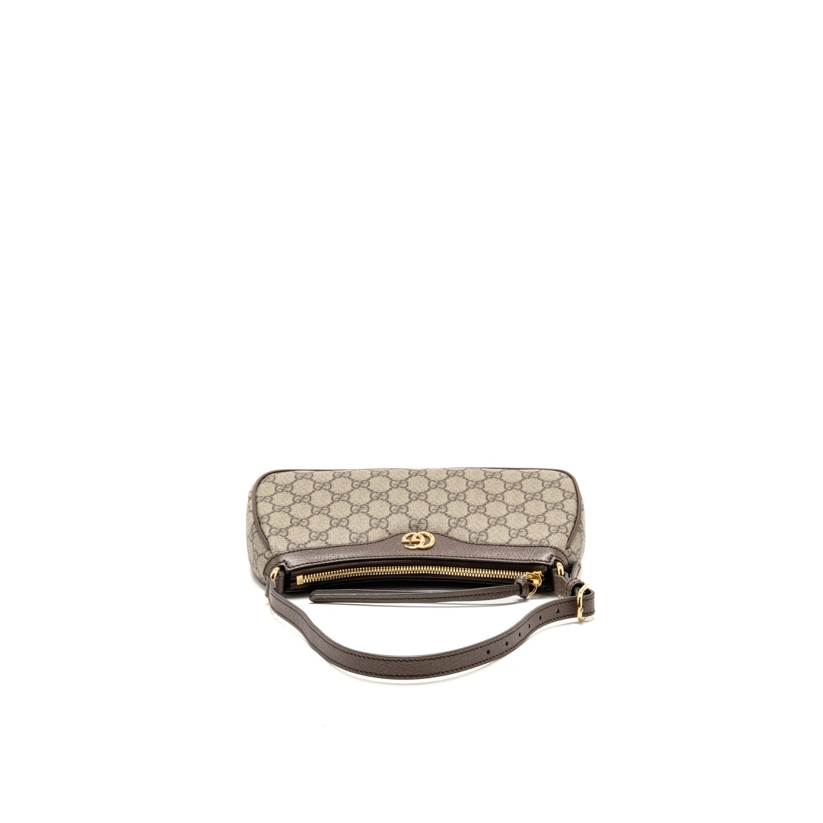 Gucci Ophidia Small Shoulder Bag GG Supreme Canvas Beige/Dark Brown GHW