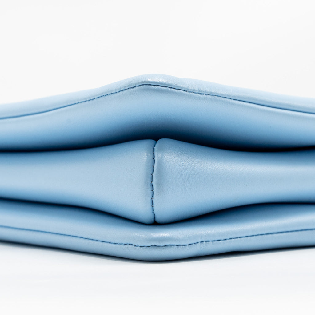 LOUIS VUITTON COUSSIN PM LAMBSKIN BABY BLUE GHW