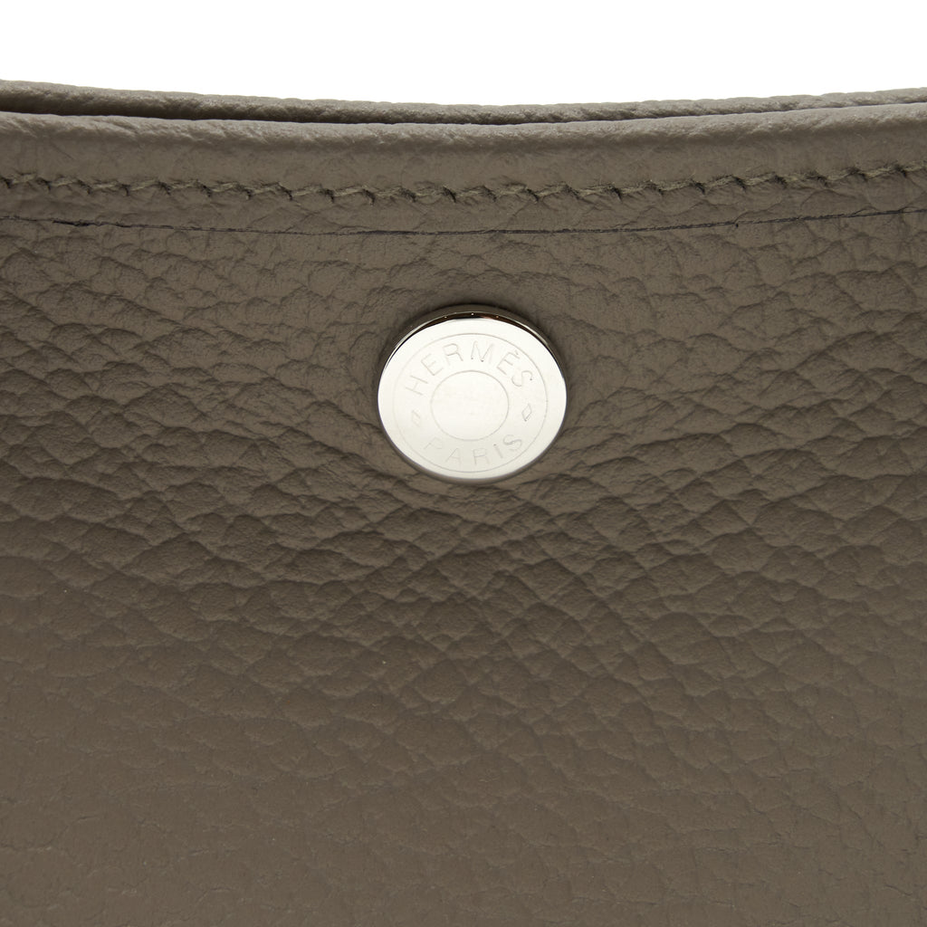 Hermes Garden Party 30 Country M8 Gris Asphalt SHW