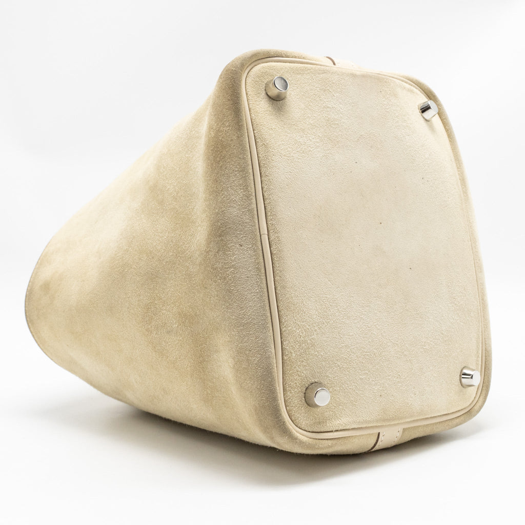 HERMES PICOTIN 18 LOCK BAG GRIZZLY/SWIFT CRAIE SHW