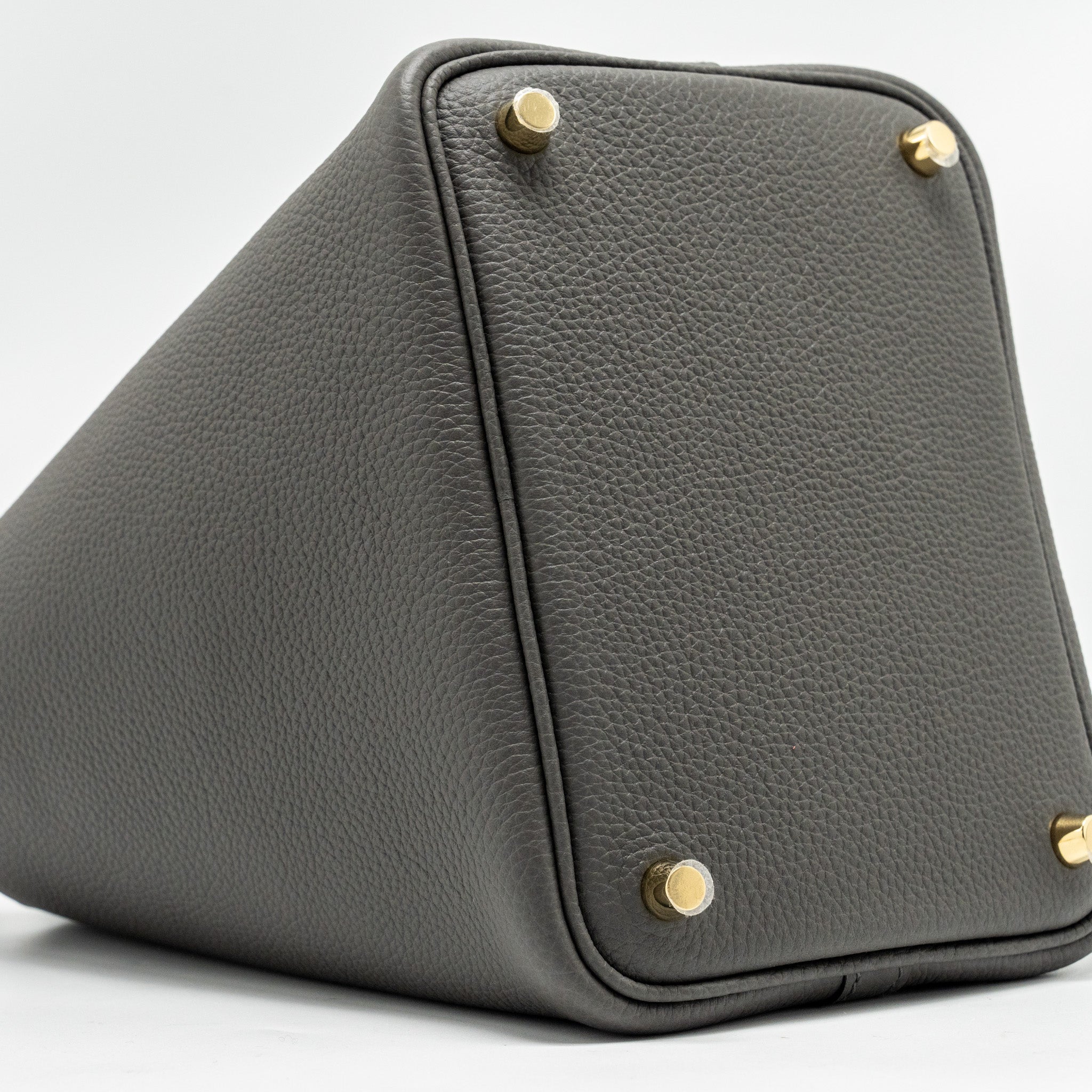 HERMES PICOTIN 18 LOCK BAG TARUILLON MAURICE GRAPHITE GHW