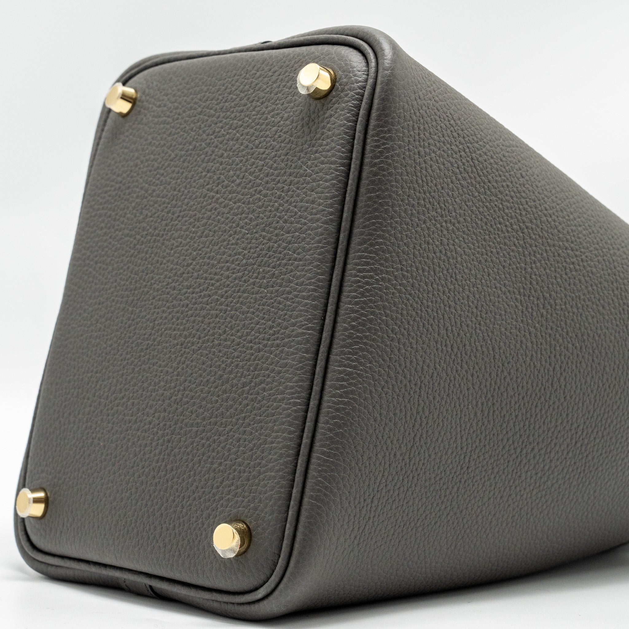HERMES PICOTIN 18 LOCK BAG TARUILLON MAURICE GRAPHITE GHW