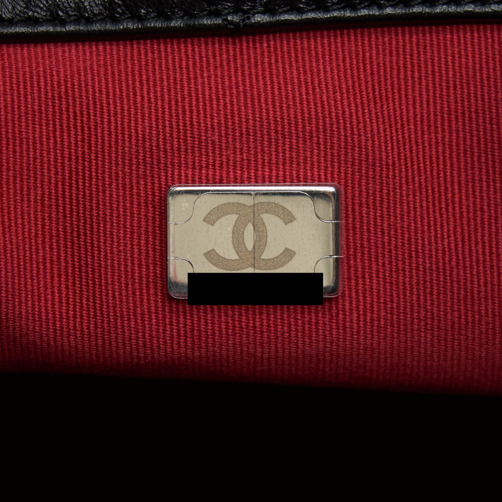 CHANEL SMALL GABRIELLE BACKPACK CALFSKIN BLACK MULTICOLOUR HARDWARE