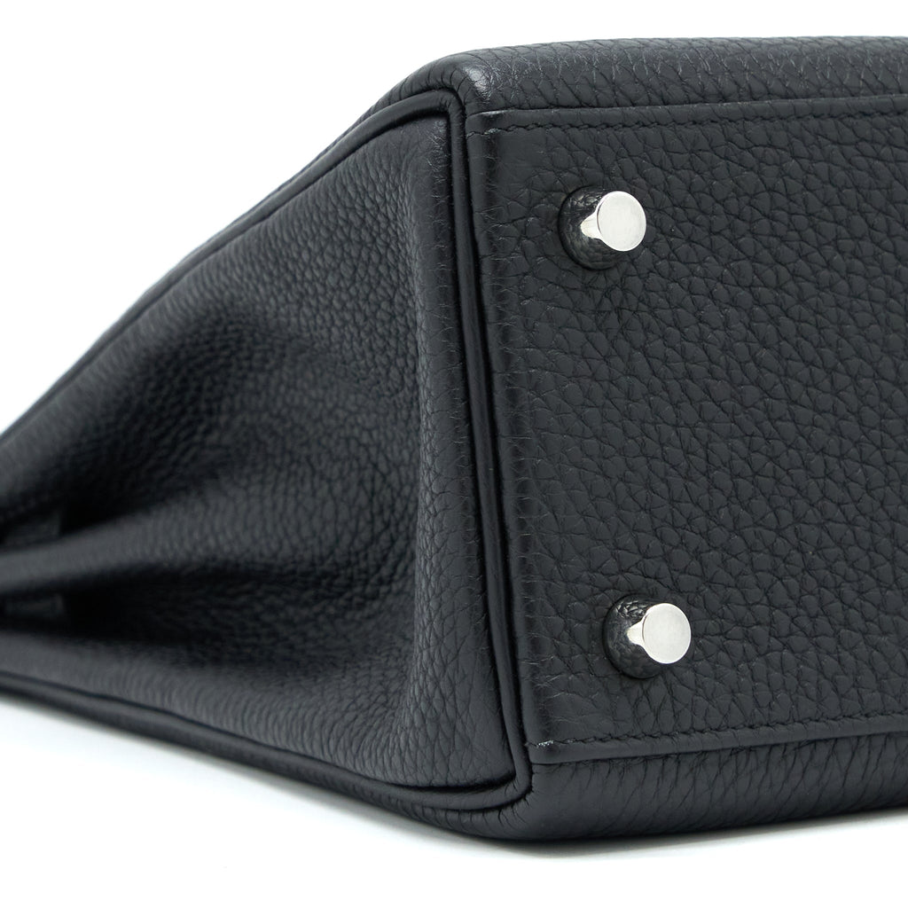 Hermes Kelly 25 Togo Black SHW