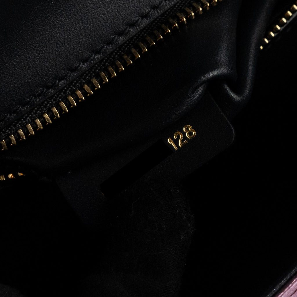 DIOR DIORAMA BAG METALLIC PINK LGHW