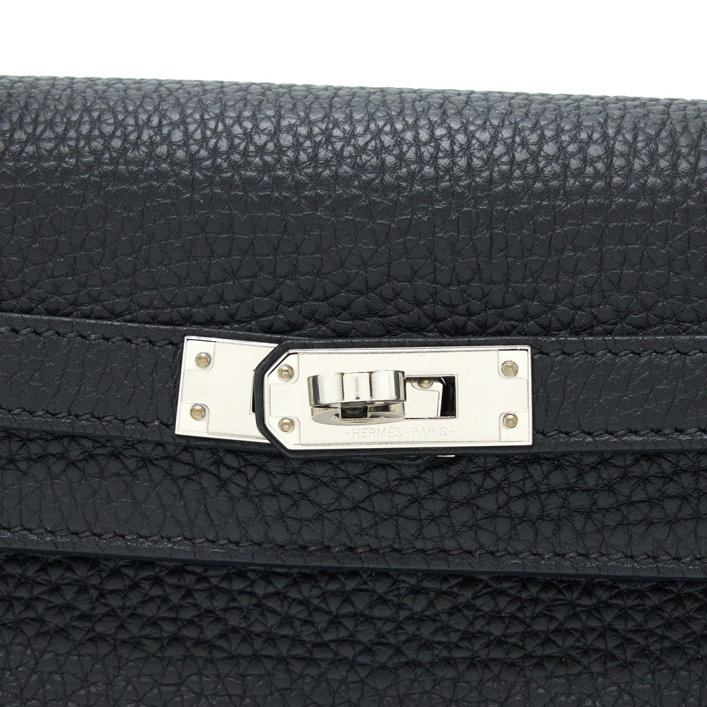 Hermes Kelly 25 Togo Black SHW